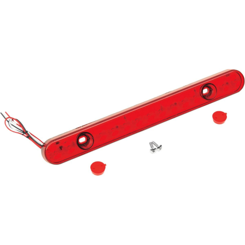 Bluhm Enterprises - Bluhm Enterprises Rectangle 13.5in 13 LED Trailer Strip Light 13.5in. - Red - BL-TRLEDCR