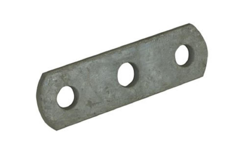 C.E. Smith - C.E. Smith Axle Tie Plate - 3-Hole Flat - 20024G