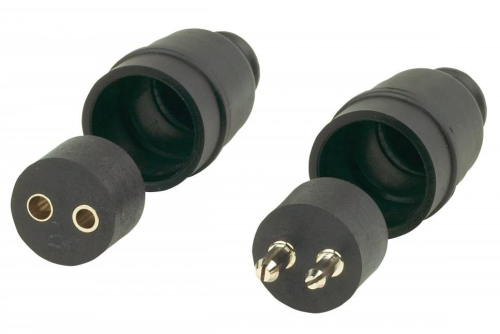 Hopkins Towing Solutions - Hopkins Towing Solutions 2 Pole In-Line Set Connector - 15/16in. - 11147945