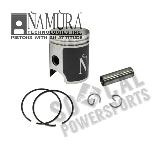 Namura Technologies - Namura Technologies Piston Kit - 0.50mm Oversized to 47.47mm, 6.6:1 Compression - NX-40008-2