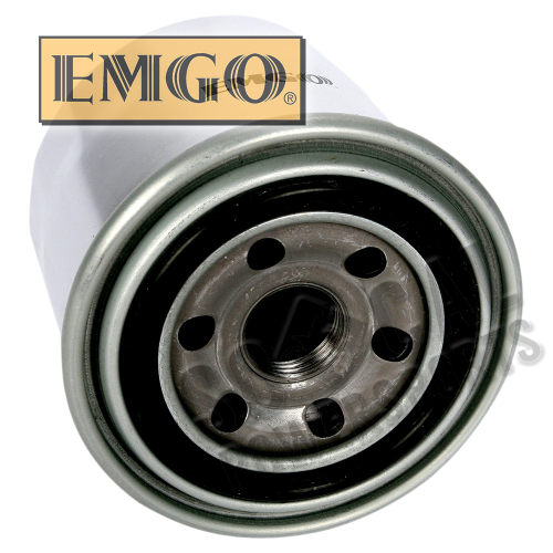 Emgo - Emgo Oil Filter - Chrome - 10-55610