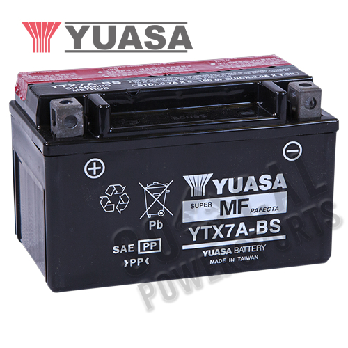 Yuasa - Yuasa Maintenance Free Battery - YTX7A-BS - YUAM32X7A