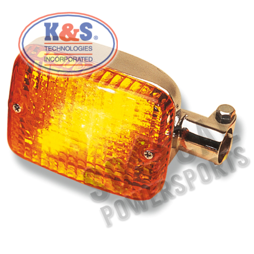 K&S Technologies - K&S Technologies DOT Approved Turn Signal - Amber - 25-4065