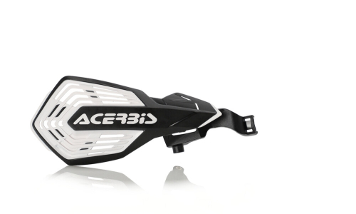 Acerbis - Acerbis K-Future Handguards - Black/White - 2895621007