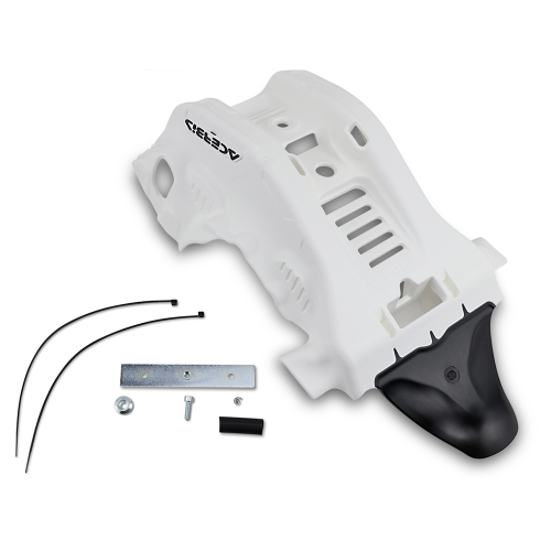 Acerbis - Acerbis Skid Plate - White/Black - 2736361035