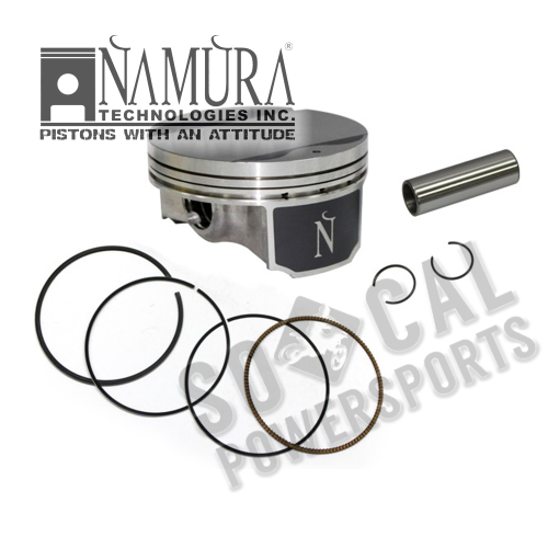 Namura Technologies - Namura Technologies Piston Kit - 0.50mm Oversize to 90.46mm, 11.3:1 Compression - NA-30002-2