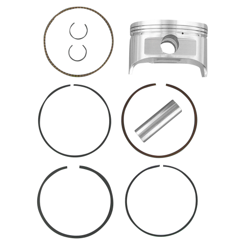 Wiseco - Wiseco Piston Kit - 1.00mm Oversize to 87.95mm, 8.2:1 Compression - 4669M08700