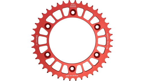 JT Sprockets - JT Sprockets Racelite Aluminium Rear Sprocket - 42T - JTA210.42RED