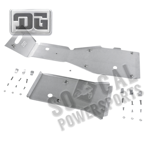 DG Performance - DG Performance Baja Series Full Chassis Skid Plate - 67-4445