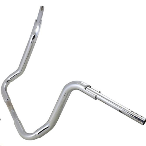 Fat Baggers, Inc. - Fat Baggers, Inc. 1-1/2in. EZ Install Round Top Handlebar - Chrome - 803014