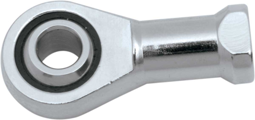 Drag Specialties - Drag Specialties Self-Aligning Chrome Rod End with Hole - 17-0613-A-BC101