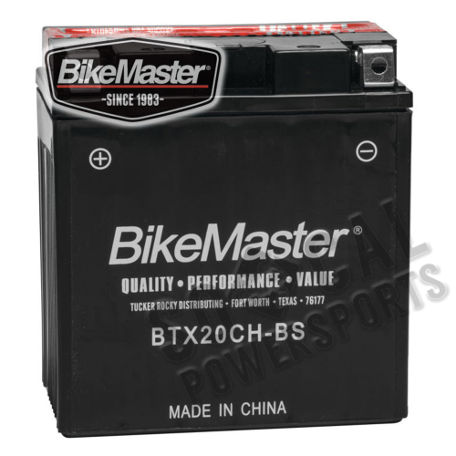 BikeMaster - BikeMaster High Performance Maintenance Free Battery - 781319