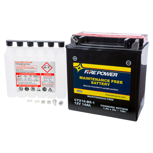 Fire Power - Fire Power Sealed Battery - CTX16-BS-1