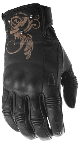 Highway 21 - Highway 21 Black Ivy Womens Gloves - #5884 489-0080~3 - Black - Medium