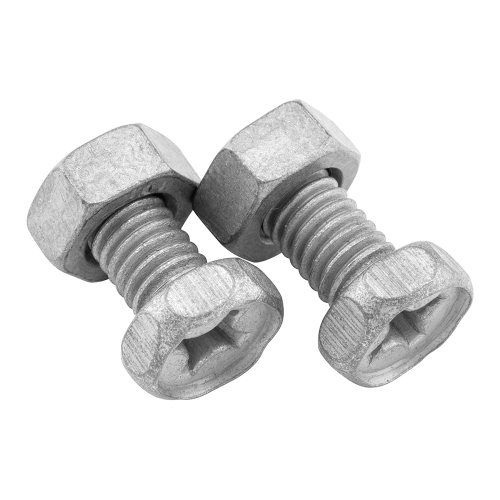 BikeMaster - BikeMaster Battery Bolt 6x12mm Bolt/Hex Nut (2 Sets) - 151729