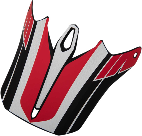 Z1R - Z1R Visor for F.I Helmets - Hysteria, Red/White - 0132-1362