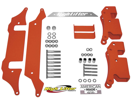 High Lifter Products - High Lifter Products Signature Series Lift Kit - 3-5in. Lift - Orange - PLK1RZR-51-O