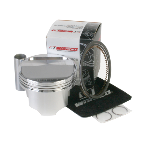 Wiseco - Wiseco Piston Kit - 1.00mm Oversize to 90.95mm, 10.5:1 Compression - 4117M09000