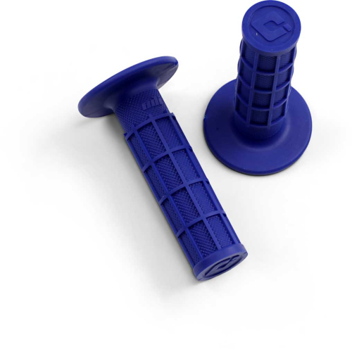 ODI - ODI MX Single-Ply Full Waffle Grip - Blue - H02RFU