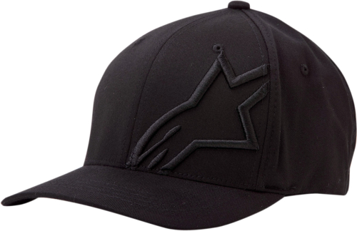 Alpinestars - Alpinestars Corp Shift 2 Curved Brim Hat - 1032810081010LX - Black/Black - Lg-XL