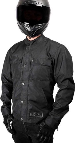 Thrashin Supply Company - Thrashin Supply Company Atlas Riding Jacket - TMJ-02-09 - Black - Medium