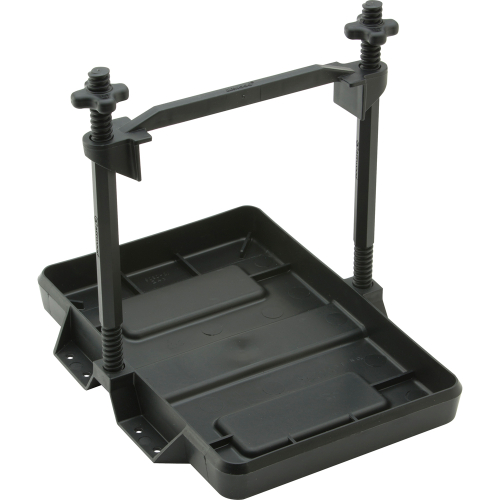 Attwood Marine - Attwood Heavy-Duty All-Plastic Adjustable Battery Tray - 24 Series