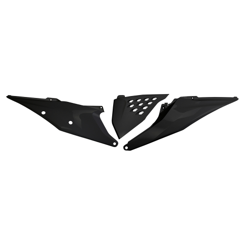 UFO Plastics - UFO Plastics Vented Side Panels - Black - KT05004-001