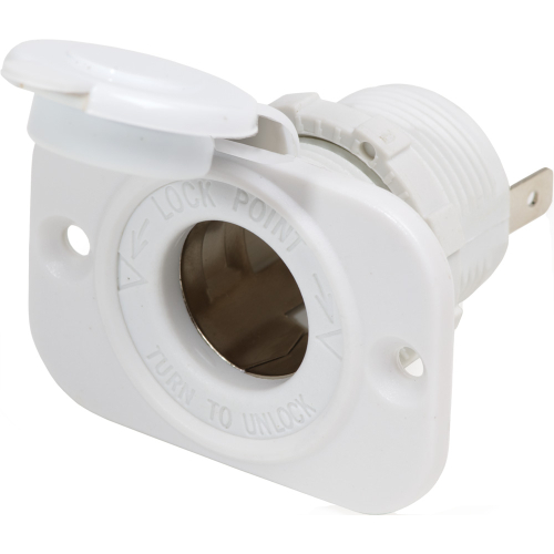 Blue Sea Systems - Blue Sea 12V Dash Socket - White