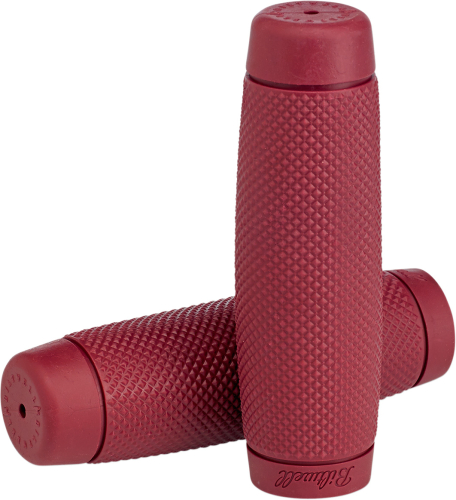 Biltwell Inc. - Biltwell Inc. 7/8in. Recoil TPV Grip - Oxblood - 6703-0378