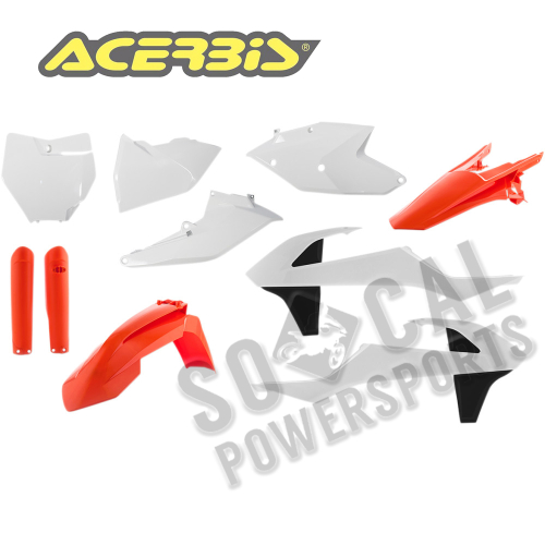 Acerbis - Acerbis Full Plastic Kit - KTM Factory 16/Original 17 - 2421064618