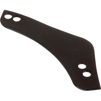 Arlen Ness - Arlen Ness Inverted Air Cleaner Cover Plate - Black - Left - 600-057