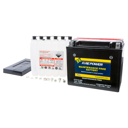 Fire Power - Fire Power Maintenance Free Sealed Battery - CTX19-BS