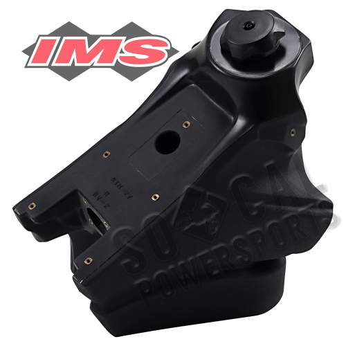 IMS - IMS Large Capacity Fuel Tank - 3.2 Gal. - Black - 113338-BK1