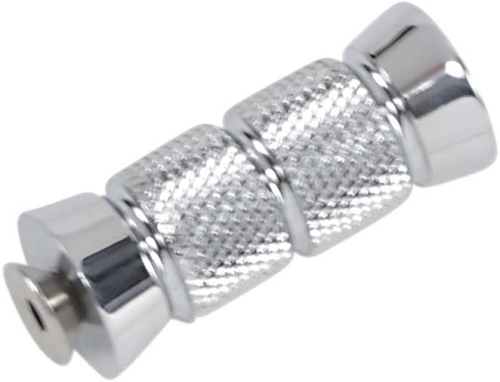 Accutronix - Accutronix Chrome Shifter/Brake Pegs - Knurled - 2-1/4in. - PT220-KGC1