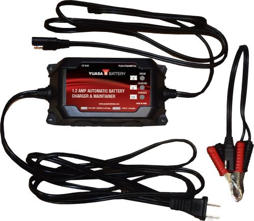 Yuasa - Yuasa Charger - 1 Amp Output - 12V - YUA1P2AMPCH