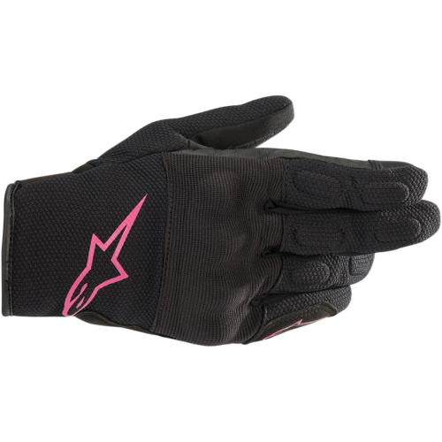 Alpinestars - Alpinestars Stella S-Max Drystar Womens Gloves - 3537620-1039-L - Black/Pink - Large