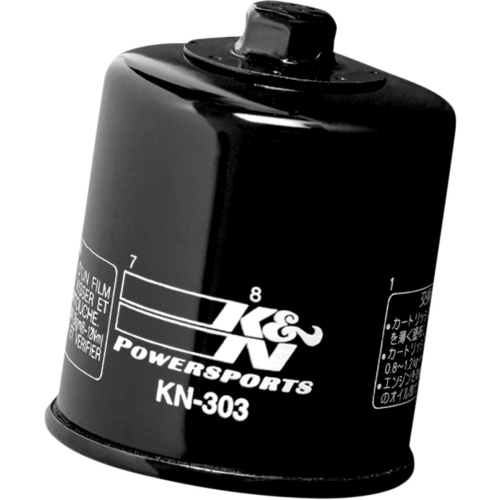 K&N Engineering - K&N Engineering Performance Gold Oil Filter - Black - KN-303