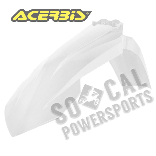 Acerbis - Acerbis Front Fender - White - 2685940002