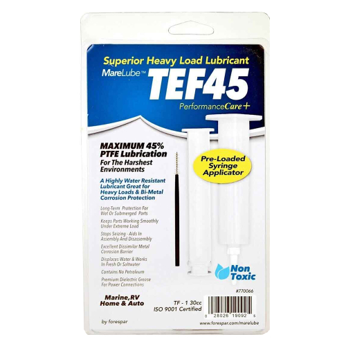 Forespar Performance Products - Forespar Marelube TEF45 30cc Syringe