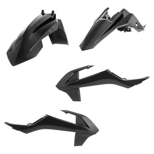 Acerbis - Acerbis Plastic Kit - Black - 2449620001