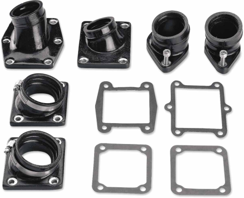 Moose Racing - Moose Racing Intake Manifold - Stock Carb Size - 1116-BLK