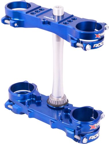 XTRIG - XTRIG Rocs Tech Triple Clamps - Blue - 501330801201