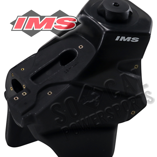 IMS - IMS Large Capacity Fuel Tank - 3.2 Gal. - Black - 113343-BK1