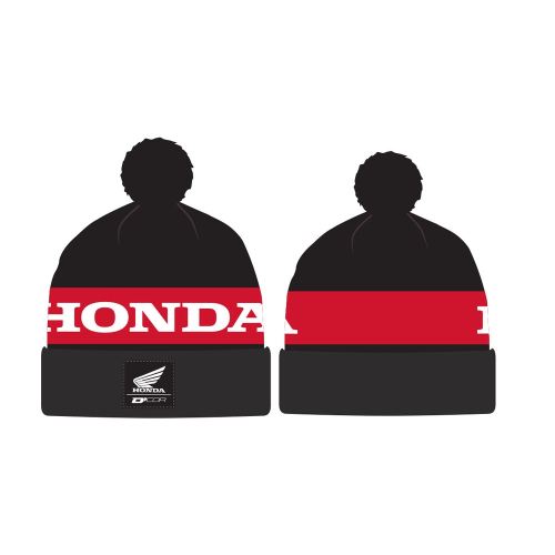 DCOR - DCOR Honda Stripe Beanie - 70-129-1 - Black - OSFM