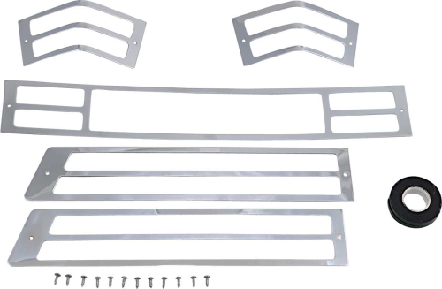 Parts Unlimited - Parts Unlimited Tourbox Light Grille Set - DS-719701