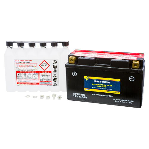 Fire Power - Fire Power Sealed AGM Battery - CT7B-BS