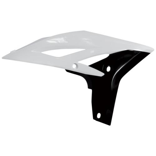 Acerbis - Acerbis Radiator Shrouds - White/Black 10 - 2171761035