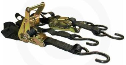 Erickson - Erickson Heavy Duty Ratchet Strap - 1 1/2in x 6ft - 3000lb - Black - 05735