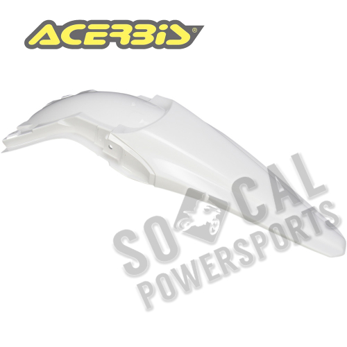 Acerbis - Acerbis Rear Fender - White - 2250410002