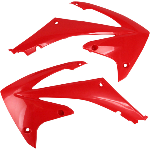 Acerbis - Acerbis Radiator Shrouds - Red - 2141830227